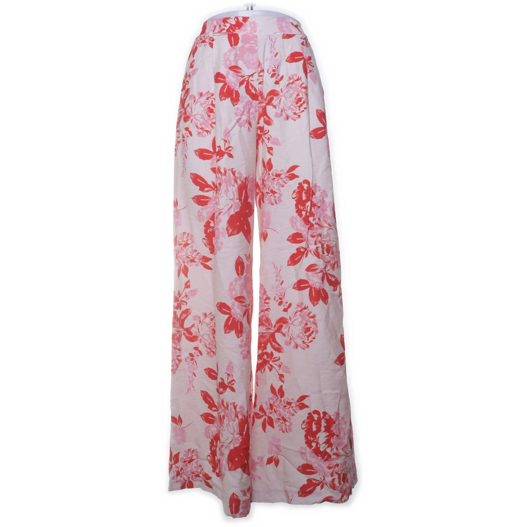 Zweiraum | Beige, Rood - Palazzo broek