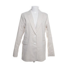 Jones New York | Wit gestreept oversized blazer