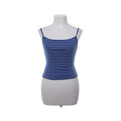 Tally Weijl | Blauw Gestreept Spaghettibandjes Topje