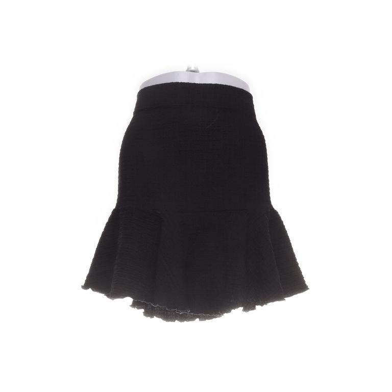 MonkI | Zwarte rok met volant