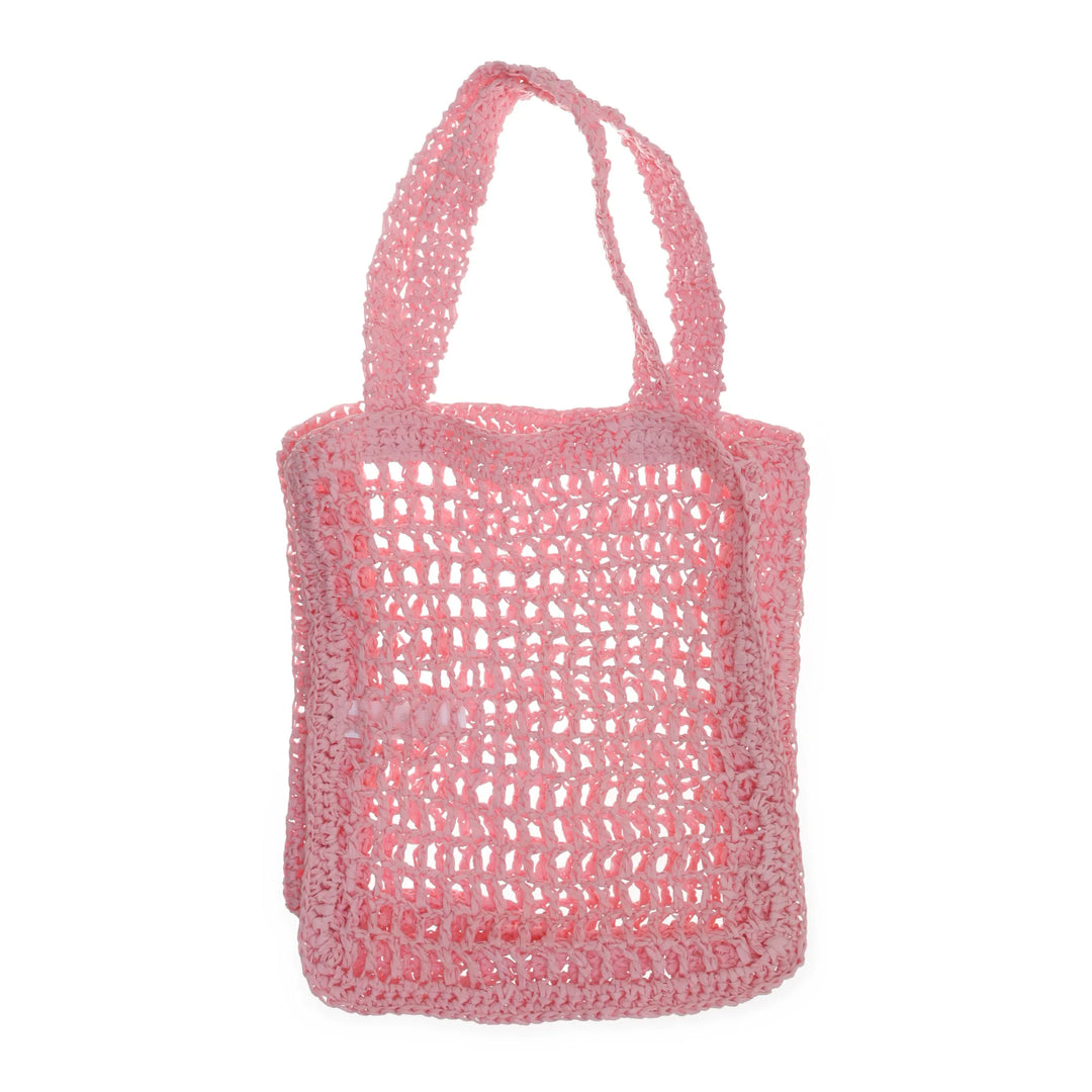 Pieces | Roze - Strandtas
