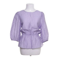 MbyM | Lila Gestreepte Peplum Blouse