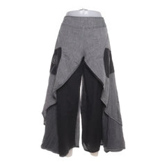 Culottes | Grijze Gelaagde Broek