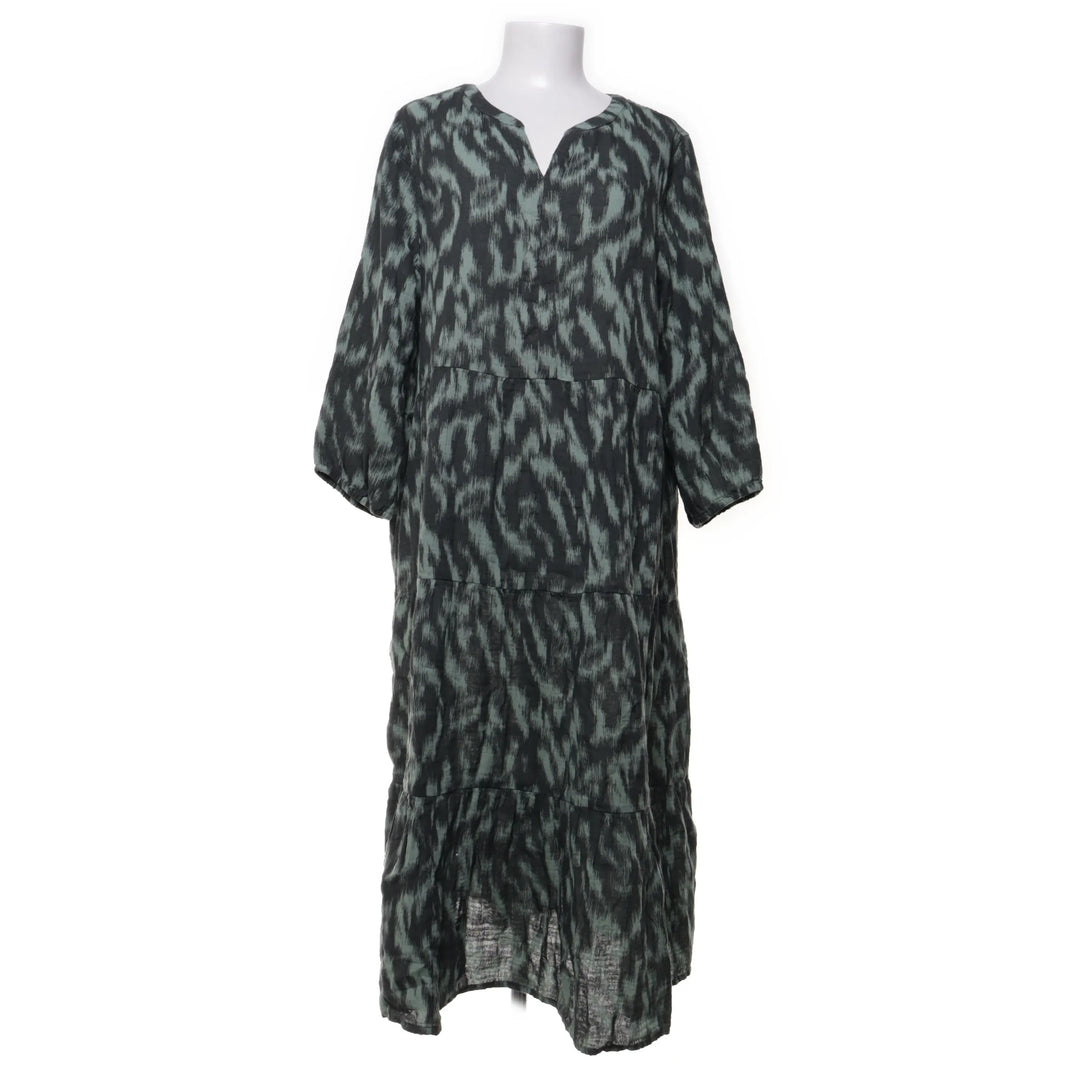 Cecil | Zwart, Groen - Jurk