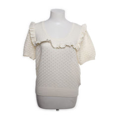 & Other Stories | Crèmekleurige top met ruffles