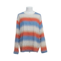 Arket | Blauw, Wit, Oranje - Lange mouwen shirt