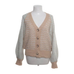Second Female | Beige Gebreide Cardigan