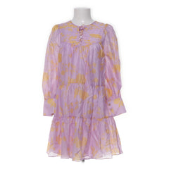 Second Female | Lila, Geel - Jurk