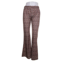 La Casita de Sal | Bruine Patroon Flare Broek