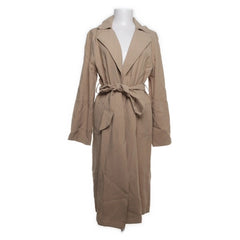 Bik Bok | Beige Lange Trenchcoat