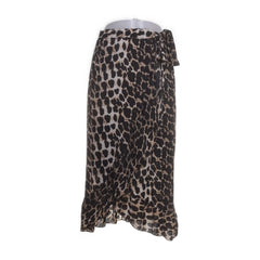 Costes Studio | Luipaard Print Wikkelrok
