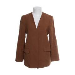Mango | Bruine Collarless Blazer