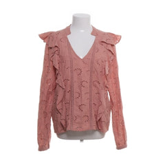 Sofie Schnoor | Roze Kanten Blouse met Ruches