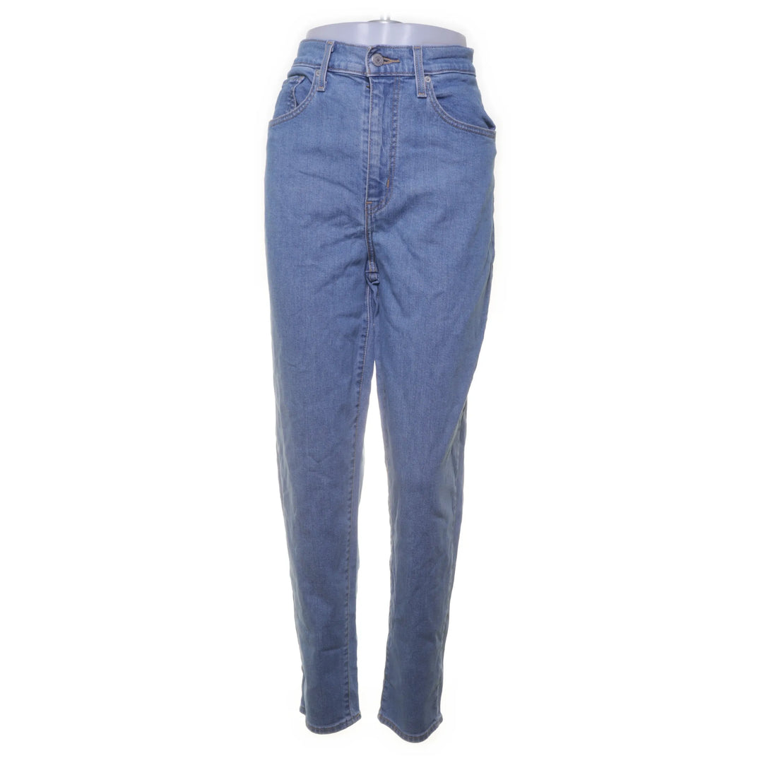 High Waisted | Blauw - Spijkerbroek