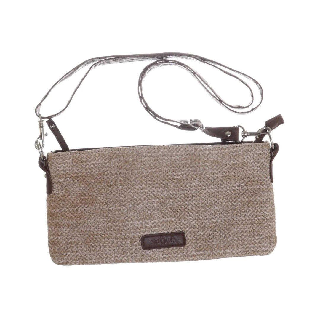 Es-Carté | Beige, Bruin - Schoudertas