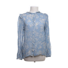 Second Female | Blauwe Bloemen Blouse