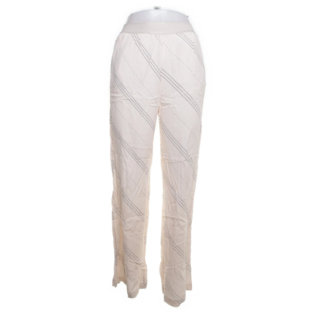 Samsøe & Samsøe | Off-white, Zwart - Palazzo broek