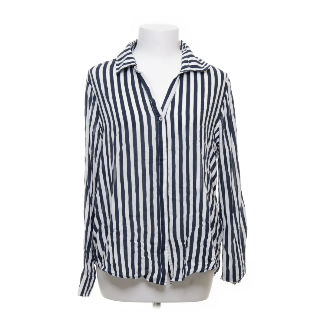 Monari | Blauw, Wit - Blouse