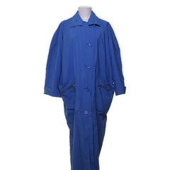 Hettemarks | Blauwe oversized regenjas