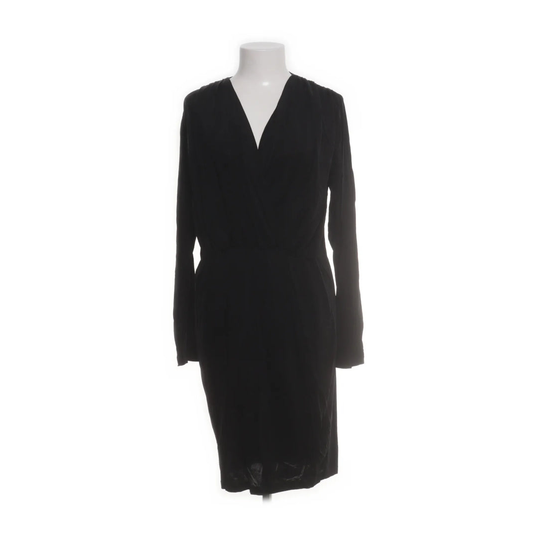 Samsøe & Samsøe | Zwart - Wikkeljurk