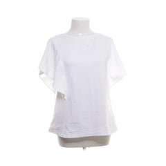 Muji | Witte hoogsluitende shirt