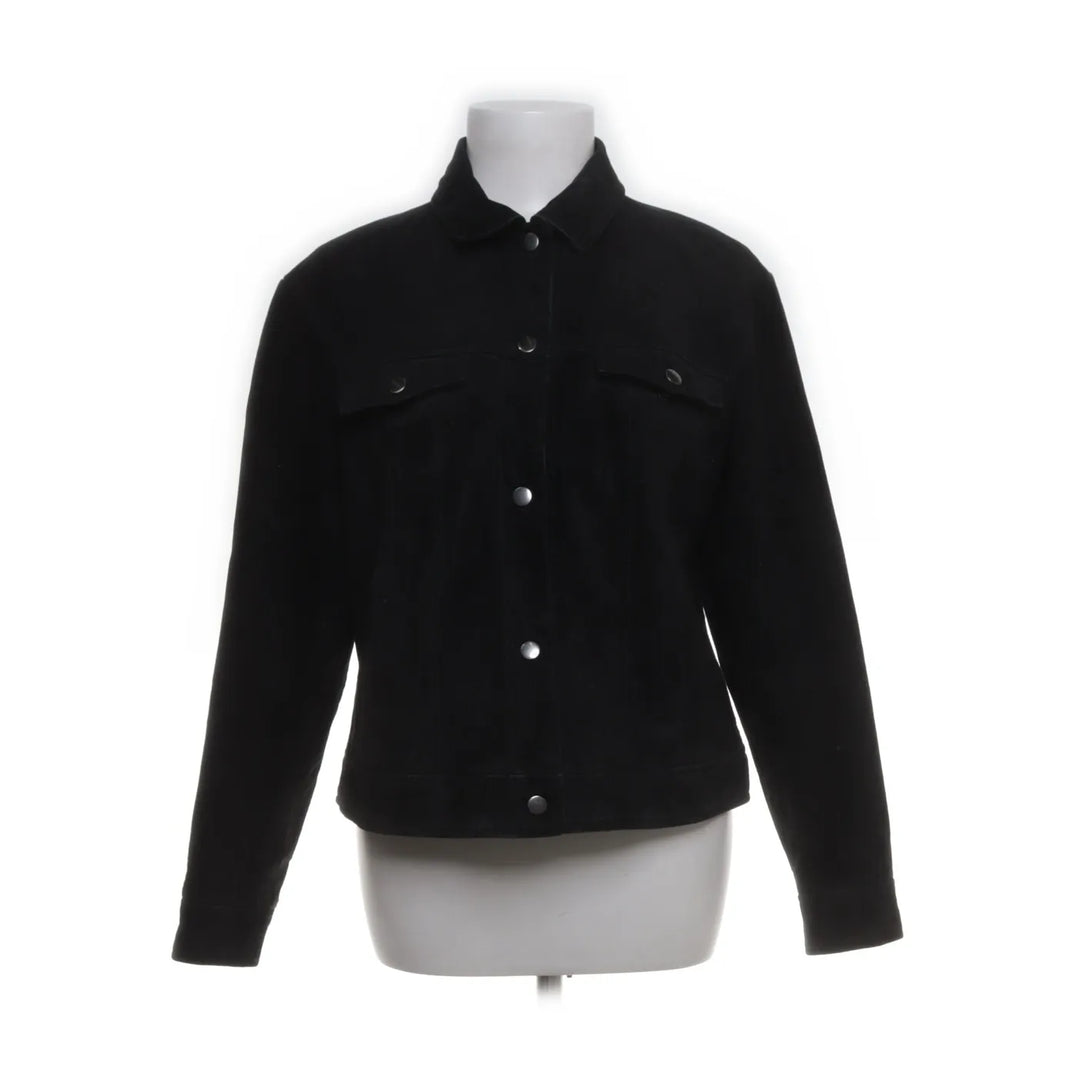 Mango | Zwart - Leren jack