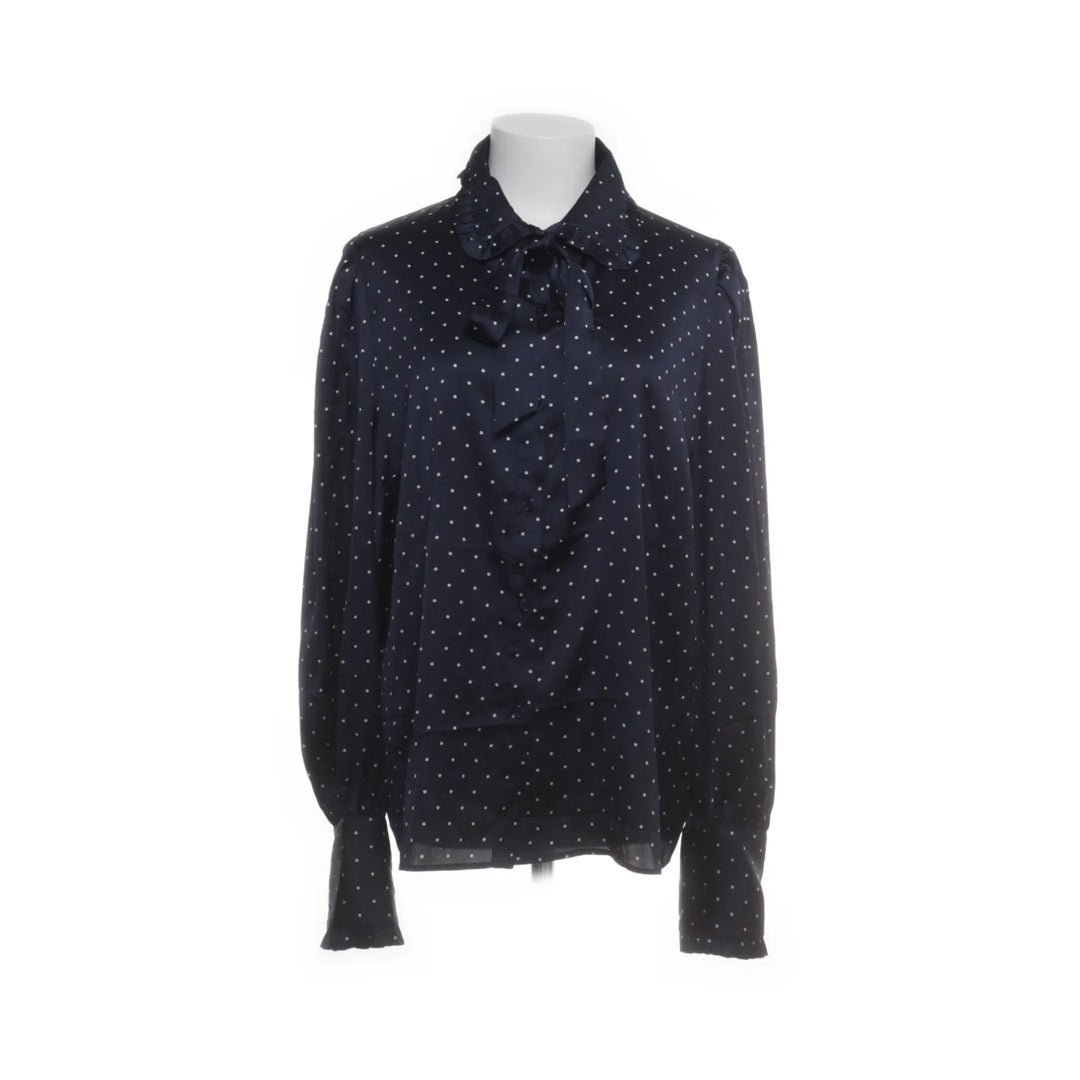 Kitri | Blauw - Strikblouse