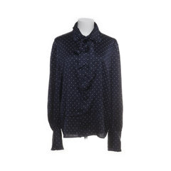 Kitri | Blauw - Strikblouse