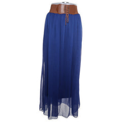Blauw - Maxi rok