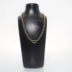 Gouden Schakelketting Halssieraad