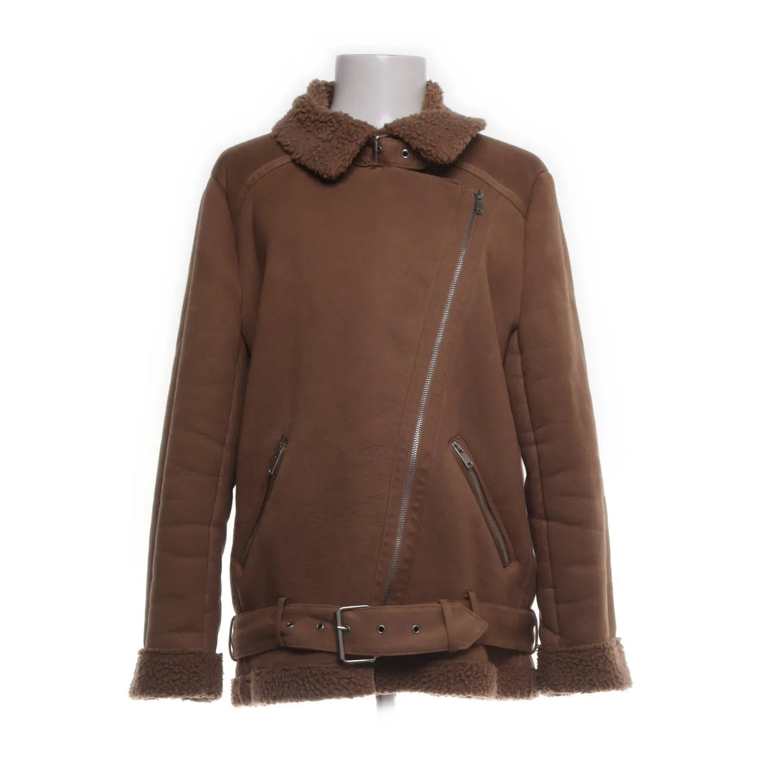 NA-KD | Bruin - Shearling jas