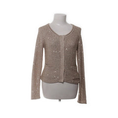 Saint Tropez | Beige Glinsterende Vest