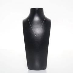 Zilveren Hart Hanger Ketting