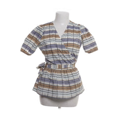 Second Female | Gestreepte Wrap Blouse
