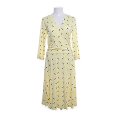 Clarity | Gele bloemenprint jurk