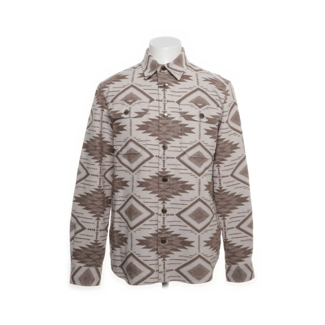 Dobber | Beige, Bruin - Overshirt