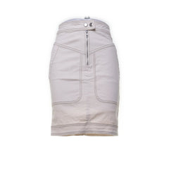 Second Female | Wit - Spijkerrok