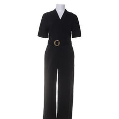 & Other Stories | Zwarte jumpsuit met ceintuur