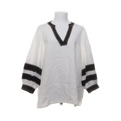 Indiska | Wit, Zwart - Blouse