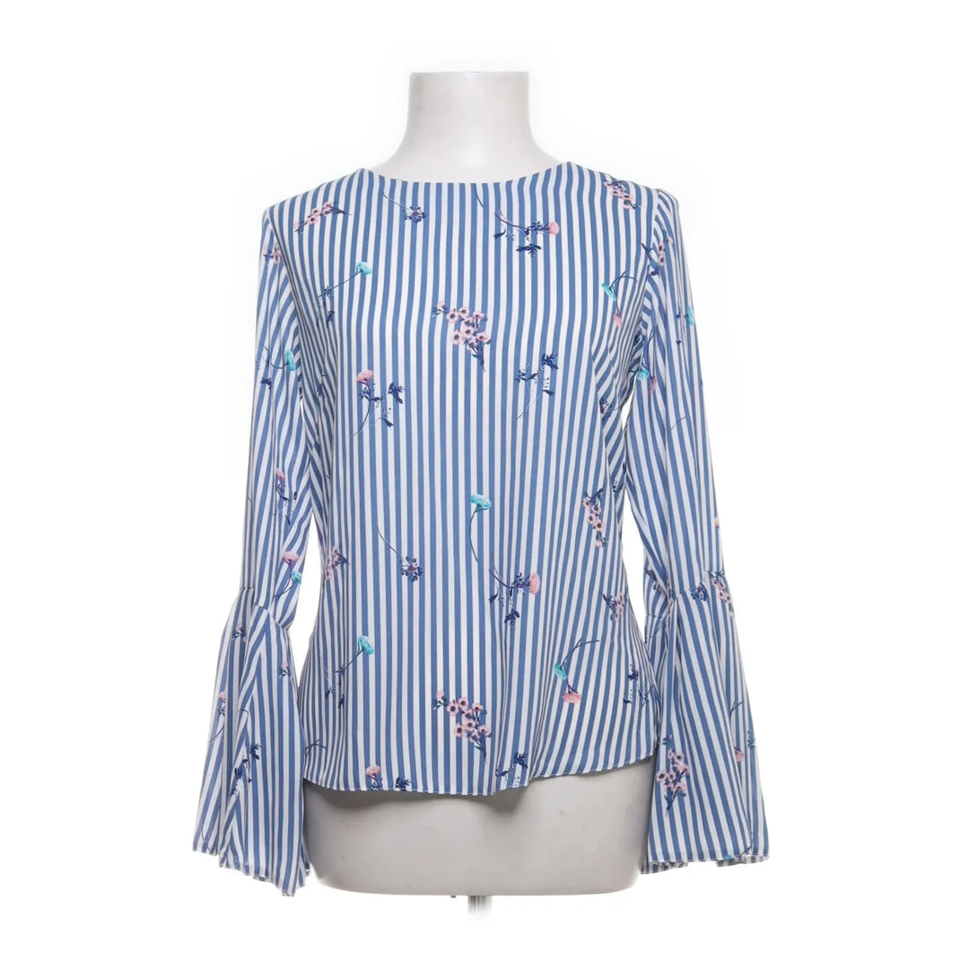 Closet London | Wit, Blauw - Blouse