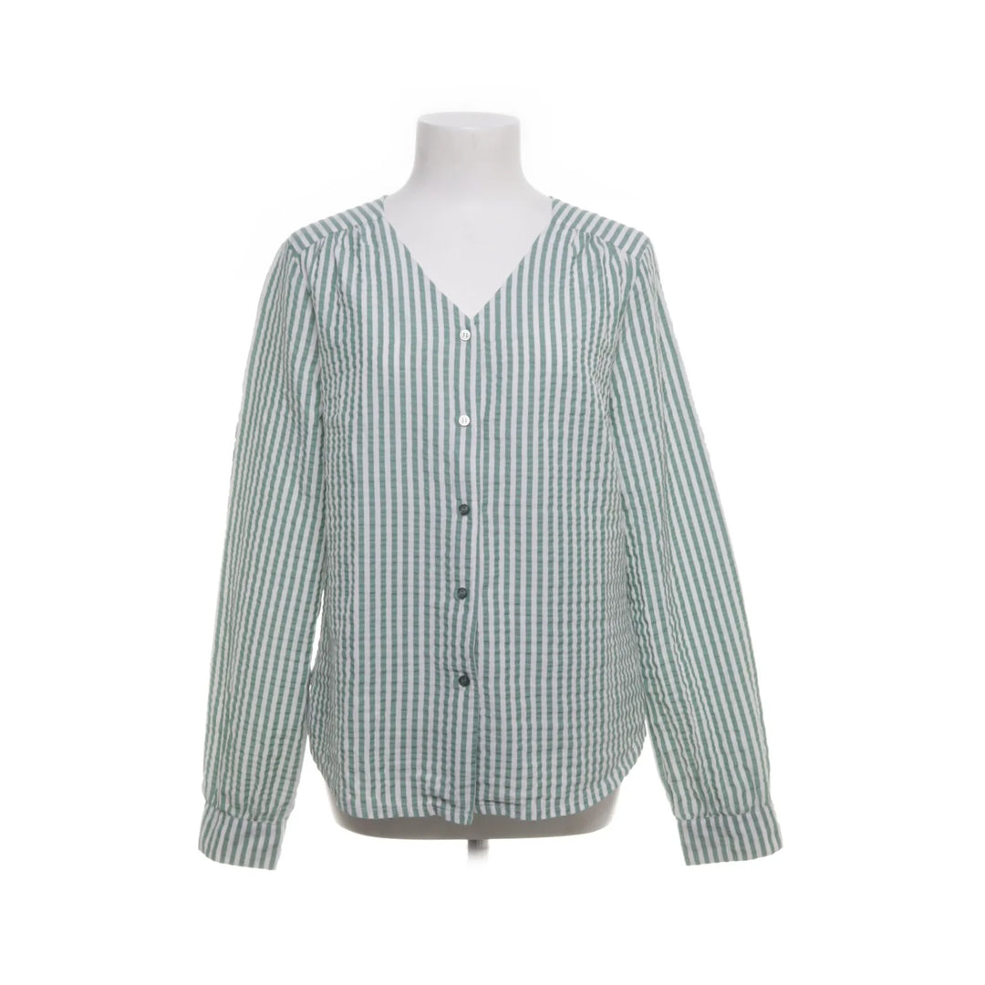 Essentials by Tchibo | Wit, Groen - Blouse