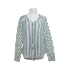 Essentials by Tchibo | Wit, Groen - Blouse