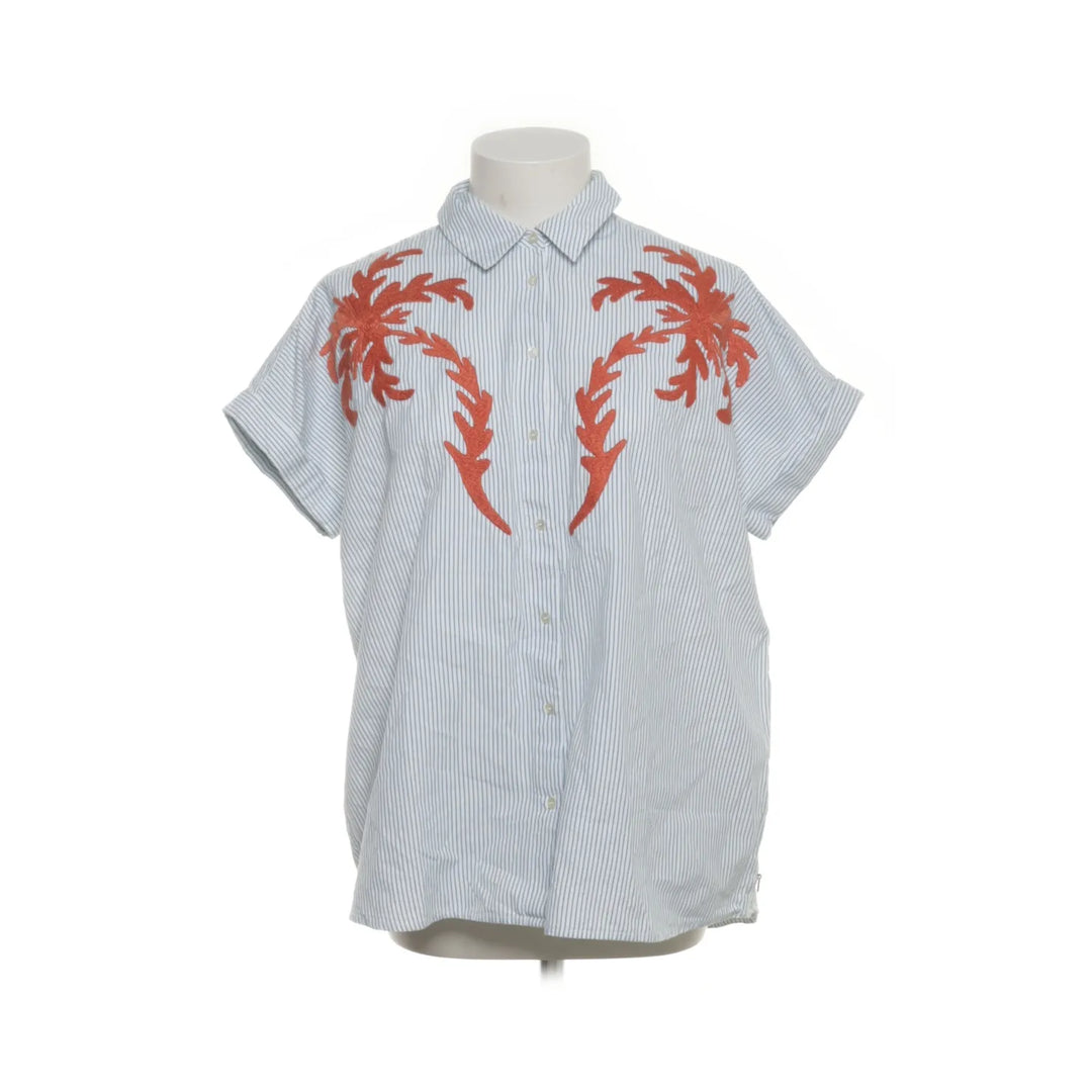 Scotch & Soda | Wit, Oranje, Blauw - Korte mouwen shirt