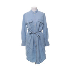 Mango | Blauw - Denim jurk