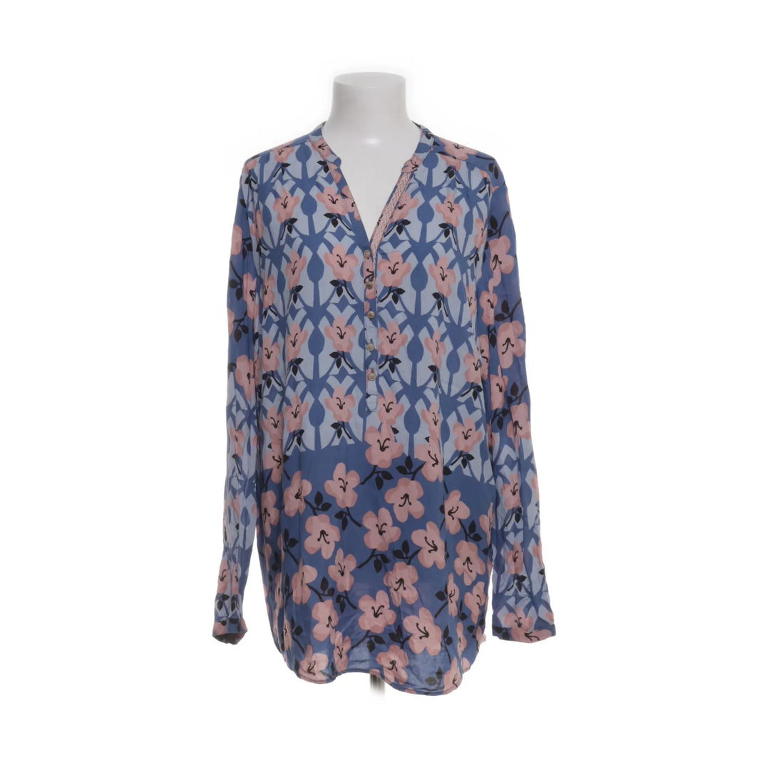 Cartoon | Blauw, Meerkleurig - Blouse