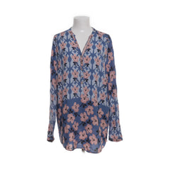 Cartoon | Blauw, Meerkleurig - Blouse