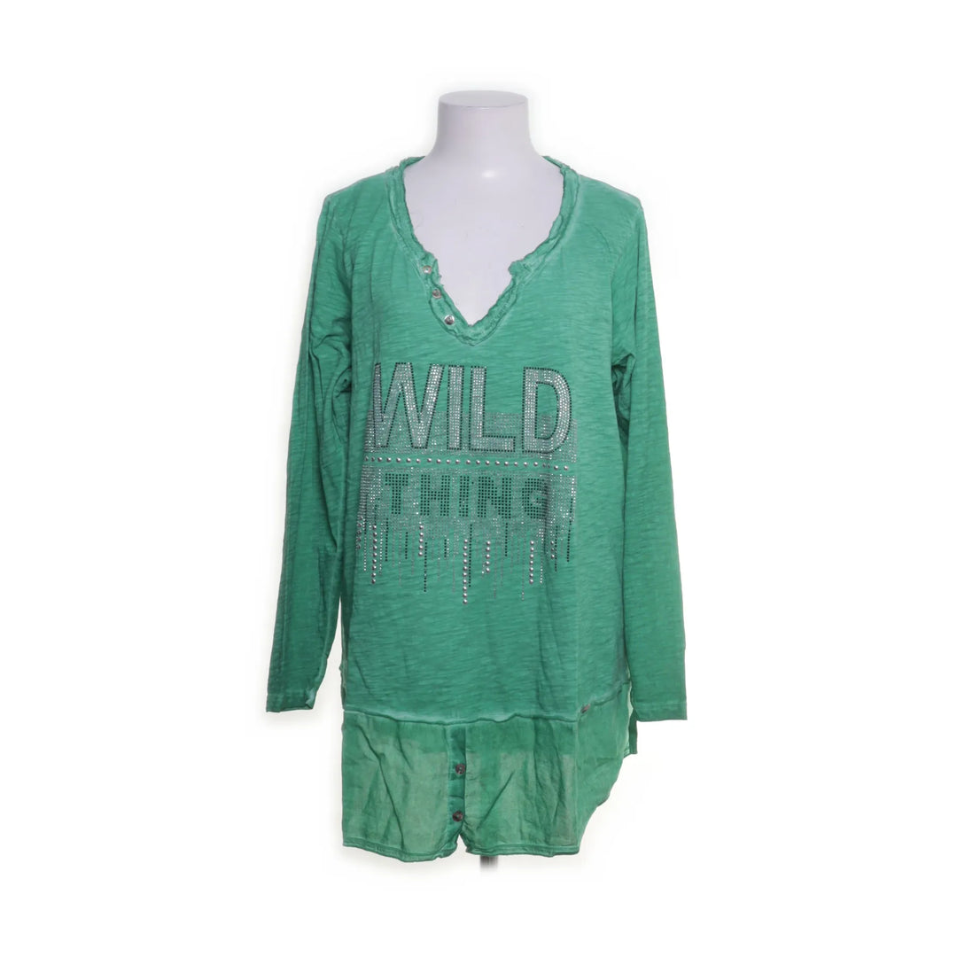 Tredy | Groen - Lange mouwen shirt