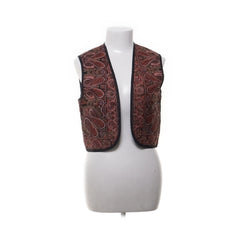 Muoti Tuote | Rode geborduurde gilet