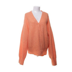 Karen Damen by Jbc | Oranje gebreide vest