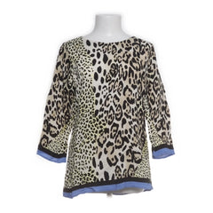 Geisha | Luipaard print blouse